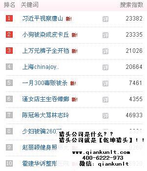 保險行業獵頭公司排名